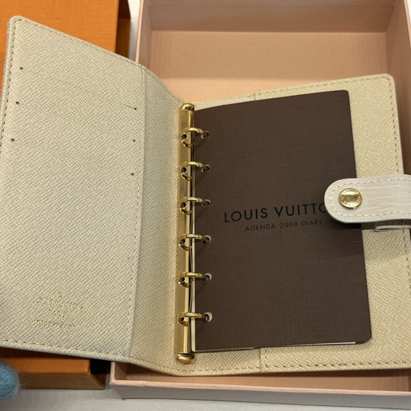LOUIS VUITTON Monogram Mini Lin Agenda PM Notebook Cover - Picture 15 of 16